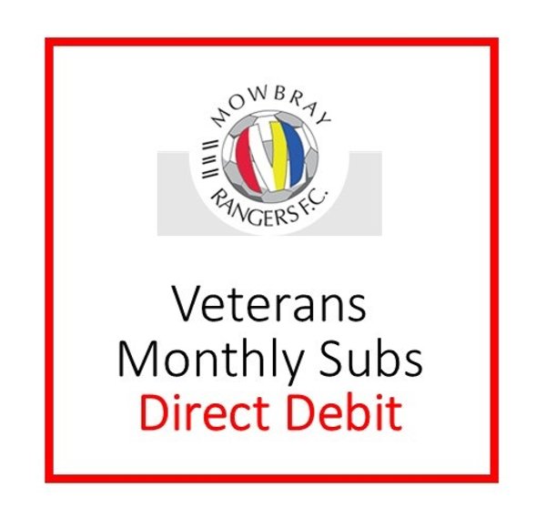 Veterans Monthly Subs - Direct Debit 26/27