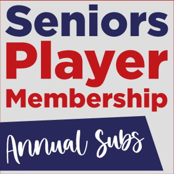 Senior Men's Playing Membership 2026-27- August
