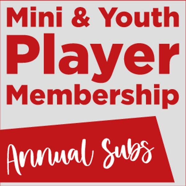 Mini & Youth (Boys & Girls) Playing Membership 2026-27 - September