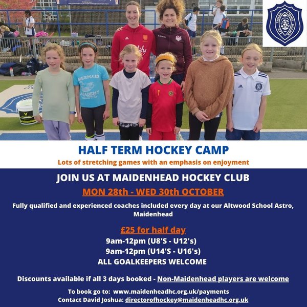 Oct Half Term Holiday Camps 2025
