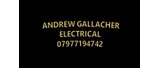 Shirt Sponsor - Andrew Gallagher Electrical