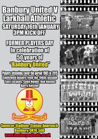 Former Players Day on Saturday 16th January 2016 - Update