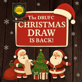 Get Ready to Win Big! The DRUFC Christmas Draw is Back!