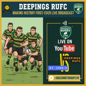 Deepings RUFC Makes History: Our First-Ever Live Broadcast!