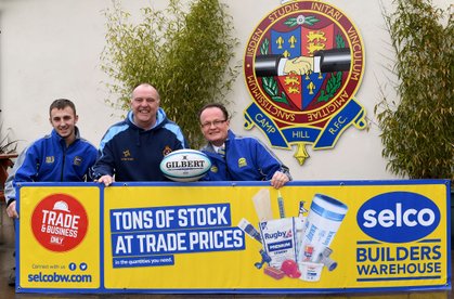 Yet another National Company forms a partnership with Camp Hill RFC !