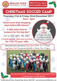 Christmas Soccer Camps