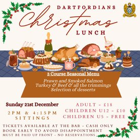 Dartfordians Christmas Lunch 2025