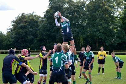 U16 Squad warm up against Brentwood