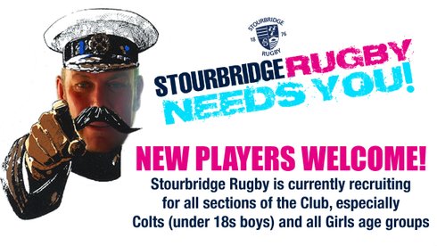 Stourbridge Rugby Needs You!
