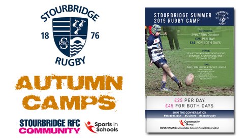 Stourbridge Rugby Autumn Camps