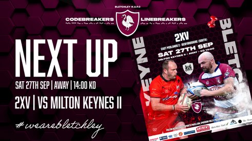 Bletchley 2nd XV Kick Off League Campaign with Derby Showdown