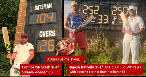 Rajesh Bathula & Connor McGrath: Joint ‘Adders of the Week’