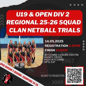 U19 & Open Regional 25-26 Trials