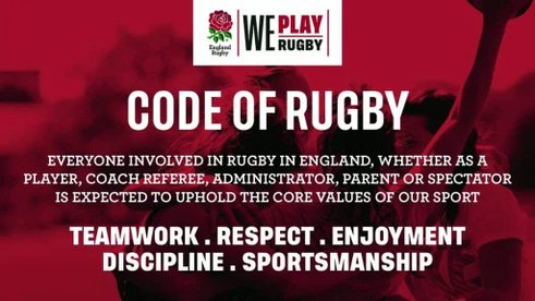 Rugby Core Values