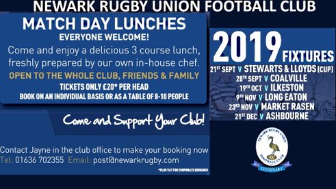 Match Day Lunch Tables