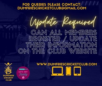 Can all members register/update their information