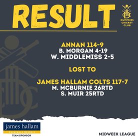Colts beat Annan