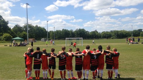 Bedfont Eagles u11 meet in the E&CFC Final.