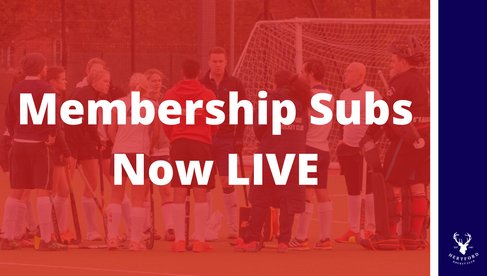 25/26 Subscriptions Now LIVE