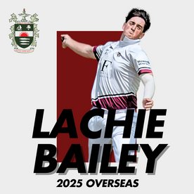 Lachie Bailey returning for the 2025 season!