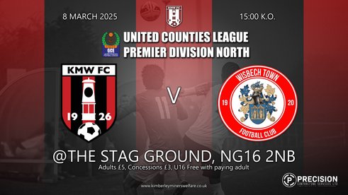 PREVIEW | KIMBERLEY MINERS WELFARE VS WISBECH TOWN