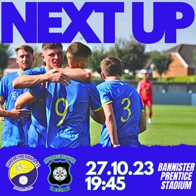 Next match - home to Golcar on Friday night