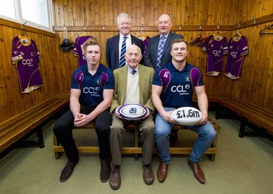 Marr gain funding from SRU Club Sustainability Fund & SportScotland