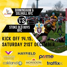Birmingham & Solihull v Stoke Old Boys