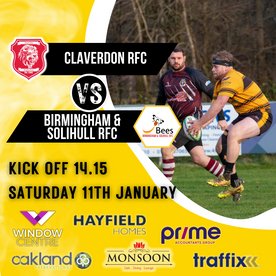Claverdon RFC v Birmingham & Solihull RFC