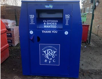 NEW CLOTHES BANK AT 'COMBE