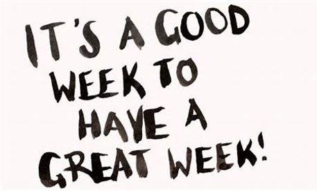 What's on this week...