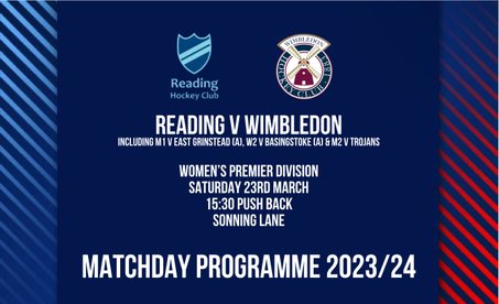 Match Day Schedule, March 23rd 2024