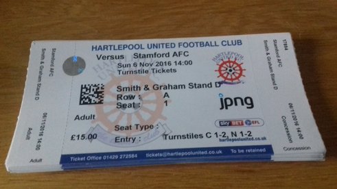 Hartlepool Coach And Match Tickets On Sale Tonight