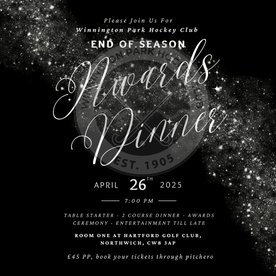 ⭐️WPHC End of Season Awards Dinner⭐️