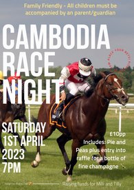 Race Night for Milli & Tillys Trip to Cambodia