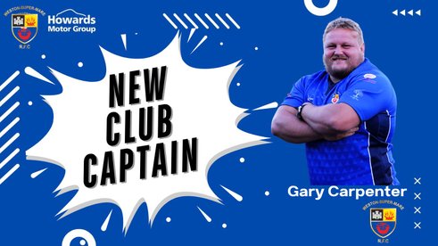 Gary Carpenter appointed new Club Captain