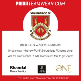Order the new Puma Teamwear home kit online TODAY!
