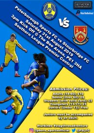 Match Preview - Peterborough Sports v Stourbridge