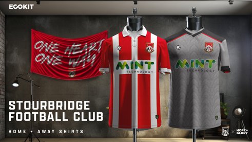 New Men's First Team home and away shirts unveiled!