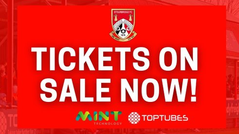 This Wednesday - Stourbridge v @BarwellFC1992 - Ticket Information for fans
