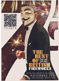 Ealing CC Fireworks Display - BEST OF BRITISH!!