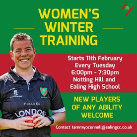 Women's Winter Training EVERY TUESDAY