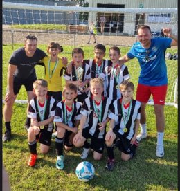Moulton Magpies U9 Whites - Earls Barton Tournament Winners