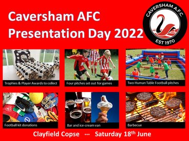Caversham AFC Presentation Day 2022
