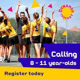 Girls Only Dynamos Cricket Registration Now Open!