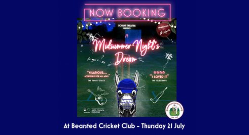 Open air theatre at Bearsted CC this summer