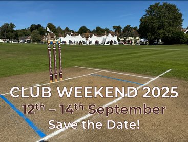 The 2025 BCC Club Weekend - 12th to 14th September