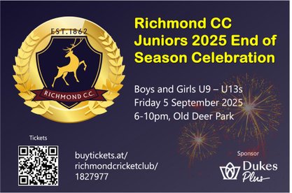 RCC Juniors 2025 End of Season Celebration
