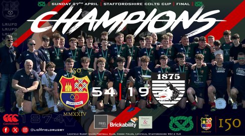 STAFFORDSHIRE COUNTY CHAMPIONS