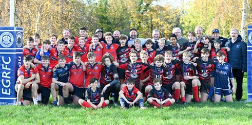 East Grinstead u14s – Bergen Rugby Klubb u14s